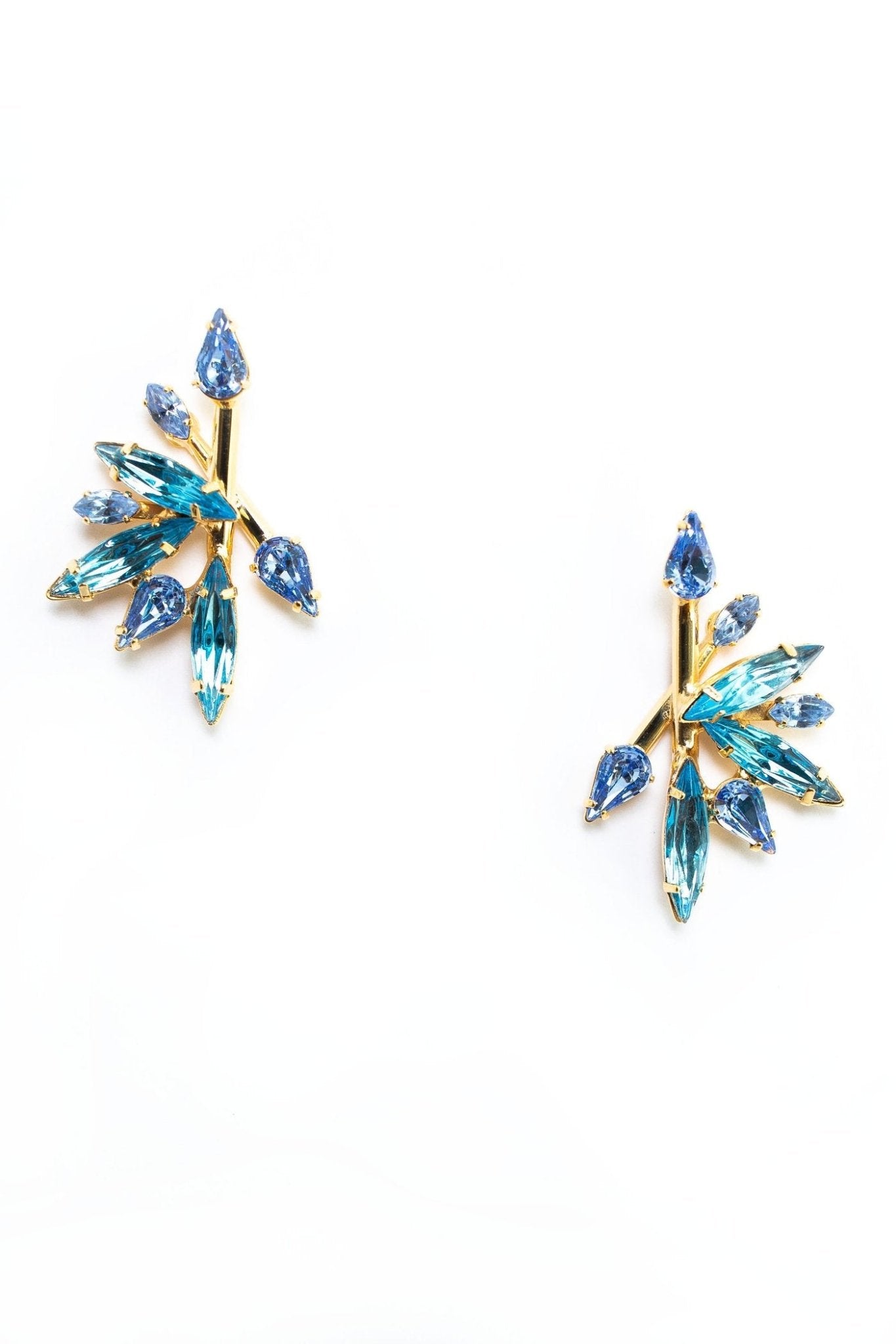 Elizabeth Cole Lilia Earrings in Blue - Estilo Boutique
