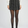 En Saison Kira Mini Skirt in Black - Estilo Boutique