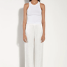 Enza Costa Bold Sheath Tank in White - Estilo Boutique