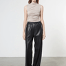Enza Costa Sleeveless Twist Top in Khaki - Estilo Boutique