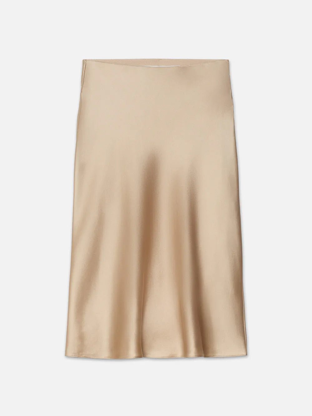 Frame 90s Bias Skirt in Khaki Tan - Estilo Boutique