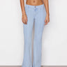 Frame Pintuck Low Rise Flare in Vanderbilt - Estilo Boutique