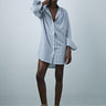 Frame Pleated Clean Collar Dress - Estilo Boutique