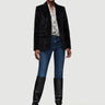 FRAME Velvet Python Blazer - Estilo Boutique