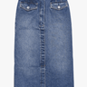 Frame Vent Front Skirt in Pearl District - Estilo Boutique