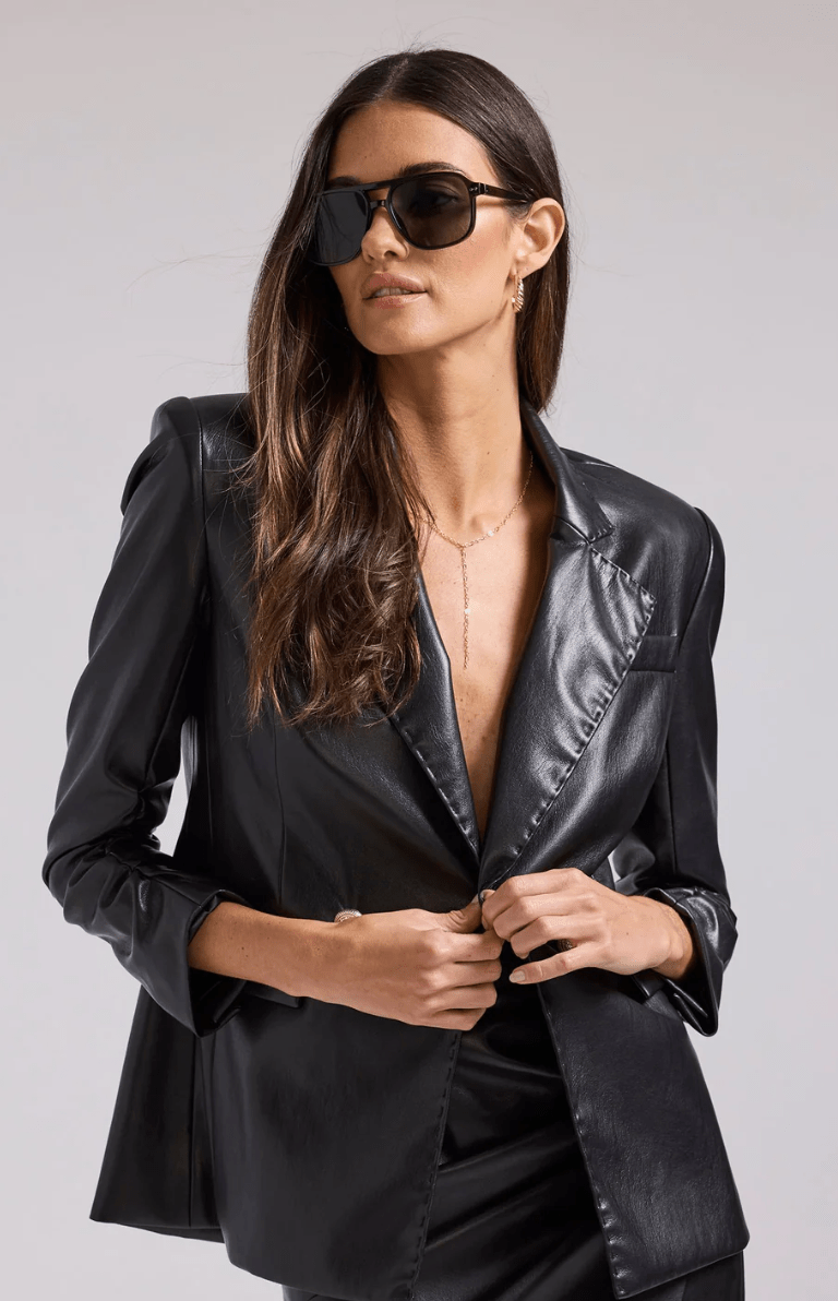Generation Love Kaya Tweed Blazer in Black – Estilo Boutique