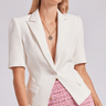 Generation Love Melbourne Blazer in White - Estilo Boutique