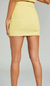 Generation Love Sammy Tweed Skirt in Yellow/White - Estilo Boutique