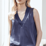 Go Silk Go Take a Ribbing Tank in Agave - Estilo Boutique
