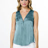 Go Silk Go Zippy Tank Luxe in Ocean - Estilo Boutique