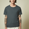 Hartford Charcoal Light Jersey Tee in Thunder - Estilo Boutique