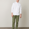 Hartford Cotton Slim-Fit Storm Shirt in White - Estilo Boutique