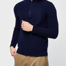 Hartford Knitted Pullover in Blue - Estilo Boutique