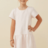Hayden Girls Floral Textured Cap Sleeve Dress - Estilo Boutique