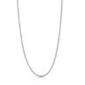 Jen Hansen 2MM Tennis Necklace 16” in Silver - Estilo Boutique