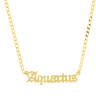 Jen Hansen Aquarius Zodiac Necklace - Estilo Boutique