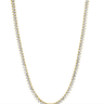 Jen Hansen CZ Point Tennis Necklace in Gold - Estilo Boutique