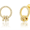 Jen Hansen Dazzling Eternity Studs - Estilo Boutique