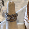 Jen Hansen Horsebit Silver Ring - Estilo Boutique