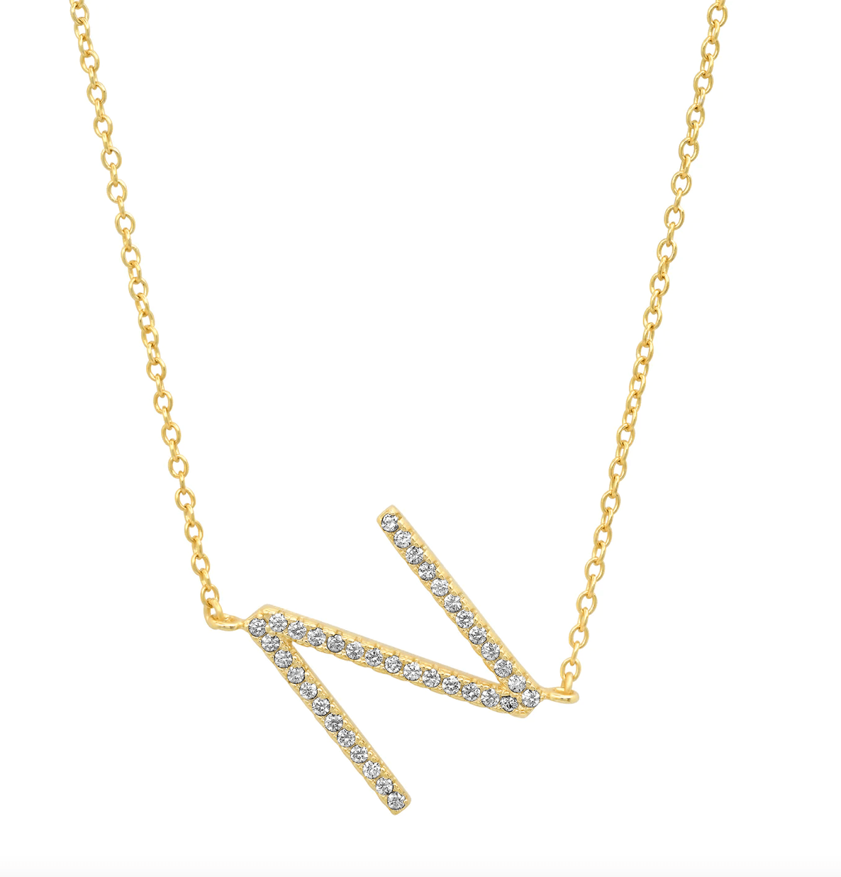 Jen Hansen Initial Necklace in Gold - Estilo Boutique