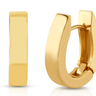 Jen Hansen Thick Gold Hoops - Estilo Boutique