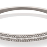 Jen Hansen Timeless Diamond Bangle in Sterling Silver - Estilo Boutique