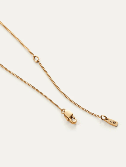 Jenny Bird C Monogram Necklace in Gold - Estilo Boutique