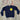 JET Happy Face Crewneck in Navy - Estilo Boutique