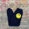 JET Happy Face Sweatpants in Navy - Estilo Boutique
