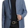 John Varvatos Notch Lapel Jacket in Dutch Blue - Estilo Boutique