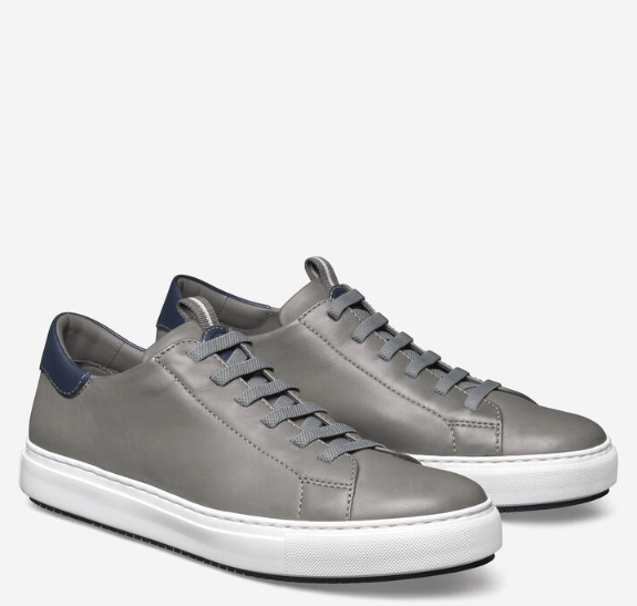 Johnston & Murphy Anson Sneaker in Gray - Estilo Boutique