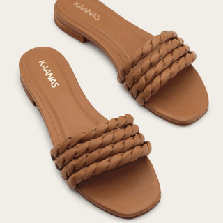 Kaanas Corcovado Sandal in Caramel - Estilo Boutique