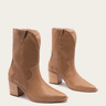 Kaanas Petra Cowboy Bootie in Nutmeg - Estilo Boutique