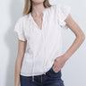 Karina Grimaldi Tanya Top in Pecan - Estilo Boutique