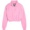 KatieJ Tween Dylan Quarter Zip in Cotton Candy - Estilo Boutique