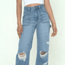 KatieJ Tween Houston in Mid Wash Denim - Estilo Boutique