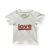 KatieJ Tween Love Tee in Vintage White - Estilo Boutique