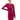 Krisa Ruched Long Sleeve Dress in Berry - Estilo Boutique
