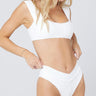 L Space Bitsy Bottoms in White - Estilo Boutique