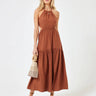 L Space Jaide Dress in Coffee - Estilo Boutique