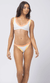 L Space Lala Bikini Top in Cream-Lemon Drop-Tangy - Estilo Boutique