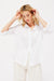 Lacausa Super Fine Nash Top in Whitewash - Estilo Boutique