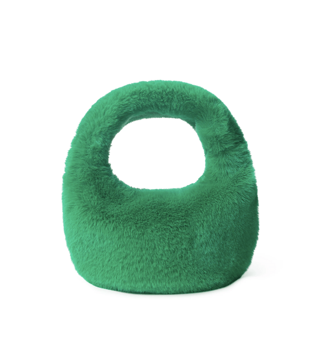 Lamarque Alix Mini Hobo Bag in Vibrant Green - Estilo Boutique