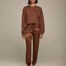 Lanston Satin Joggers in Copper - Estilo Boutique