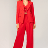 Lavender Brown Kara Jacket in Bright Red - Estilo Boutique