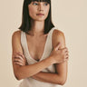 Line Cami Top in Buff - Estilo Boutique