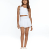 Little Peixoto Lilly Tennis Skirt in White - Estilo Boutique