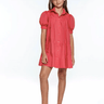 Little Peixoto Lola Mini Dress in Coral - Estilo Boutique