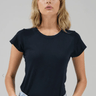 LNA Fitted Classic Crew Tee in Black - Estilo Boutique
