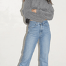 LNA Sherpa Terry Henley in Black - Estilo Boutique